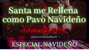 ~ESPECIAL NAVIDEÑO~ Santa Quiere Darme un Regalo MUY ESPECIAL - ASMR Audio Roleplay