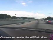 Back Seat Flashing And Pussy Play In Tampa 12/16