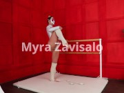 Russian babe Myra extremely hot gymnastics 1/16