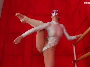 Russian babe Myra extremely hot gymnastics 5/16