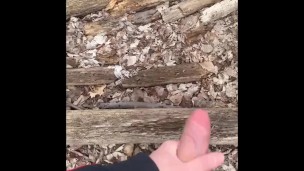 Camper finds a spot to jerk it