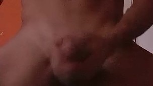 Hot latino masturbate his hard big dick