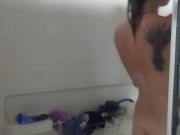 Hopefully, definitely my last shower at my ex's 10/16