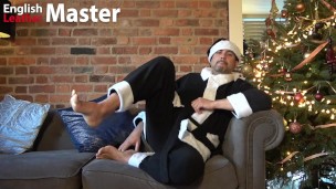 Christmas farts from dark Santa's fat stinking asshole PREVIEW