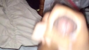 Cum dripping wet dick