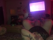 BBW gets what she wants from bearded daddy 4/16