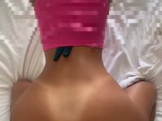 Cheating GF  Doggy in Ibiza While Alarm Sounds Because My BF is Arriving. Kim Kardashian Ass 12/16