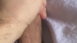 JERKING OFF UNCUT DICK HARD COCK