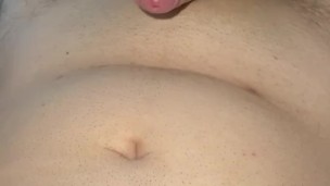 Chubby teen cums after No Nut November (1 month load)