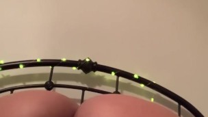 Kinky Onlyfans Model Bouncing Fat Ass on New Vibrator Toy: Female Masturbation