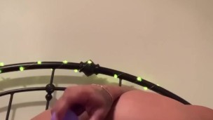 Twerk Princess Riding Dildo Big Jiggly Ass Cheeks Masturbation