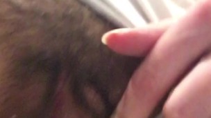 АСМР в душе. Госпожа писает немытой киской в боди с засохшими выделениями