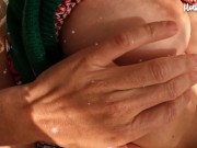 Christmas afternoon with candy body girl getting creampie 9/16