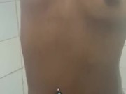 Jamaican Gal from Red Hills Shower Before 14/16