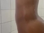 Jamaican Gal from Red Hills Shower Before 6/16