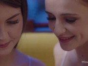 WOWGIRLS Two Eastern European girls Cindy Shine and Kate Rich fucking their mutual friend 2/16