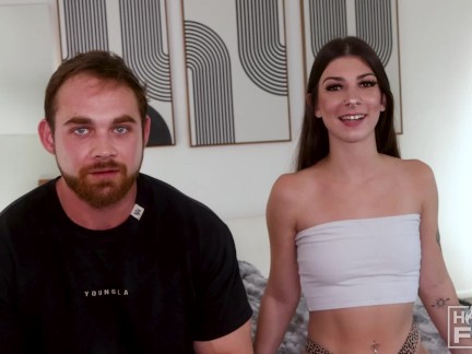Hot Brunette With Small Boobs Plays With Dirty Country Power Lifter