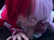 メガネ姿のONEPIECE 歌姫ウタが幼馴染をウタワールドに連れてエロチ〇ポをごっくんフェラで興奮しちゃう♡ one piece cosplay gokkun UTA 10/16