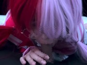 メガネ姿のONEPIECE 歌姫ウタが幼馴染をウタワールドに連れてエロチ〇ポをごっくんフェラで興奮しちゃう♡ one piece cosplay gokkun UTA 11/16