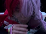 メガネ姿のONEPIECE 歌姫ウタが幼馴染をウタワールドに連れてエロチ〇ポをごっくんフェラで興奮しちゃう♡ one piece cosplay gokkun UTA 16/16