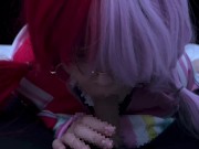 メガネ姿のONEPIECE 歌姫ウタが幼馴染をウタワールドに連れてエロチ〇ポをごっくんフェラで興奮しちゃう♡ one piece cosplay gokkun UTA 4/16