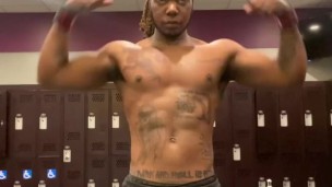 22 yr old flexing