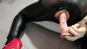 Sissy Doll Latex Anal