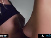 Hot Brunette Fucks Girl During Overnight 11/16