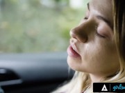 Hot Brunette Fucks Girl During Overnight 2/16