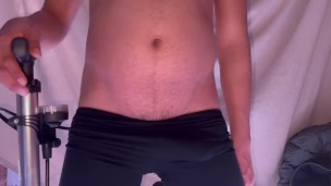 Belly inflation jerk off, full video on onlyfans.