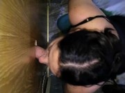 Glory Hole Slut Gets the Cum 6/16