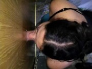 Glory Hole Slut Gets the Cum 9/16