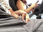 Le enseño a manejar y a mamar tragate la leche