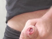 Wanking outside in die garden 15/16