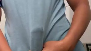 Enseñando cómo se me marca el Dick pick