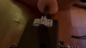 Straight Teen Gets Ass Fucked By Machine With Huge Dildo