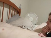 Heather Kane Sucks it Up & Swallows Cum from Flacid Cock ! 14/16