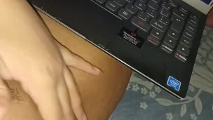 my husband went to work I went to watch porn, my pussy got sticky with horny I ejaculated🤟💦🤤🍆