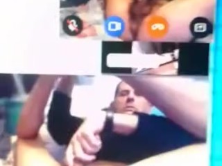 Young Sri Lankan woman films an old man masturbating on cam