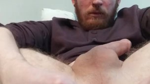 Tease of shoving a new deep butt plug up my asshole all the way