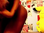 Black girl teen shows you her pussy outline and beautiful ass from behind 1/16