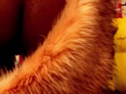 Black girl teen shows you her pussy outline and beautiful ass from behind 14/16