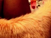 Black girl teen shows you her pussy outline and beautiful ass from behind 16/16