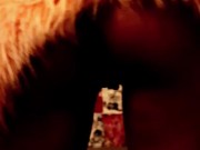 Black girl teen shows you her pussy outline and beautiful ass from behind 9/16