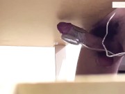 Edging 3 times cumshot handsfree with vibrator egg toy. Homemade solo amateur neighbors watching 14/16