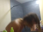 Shower time for molly 15/16