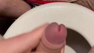 Jerking Off In Bathroom Stall (Part 3)