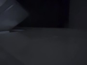 Quick blowjob in gym bathroom. 1/16