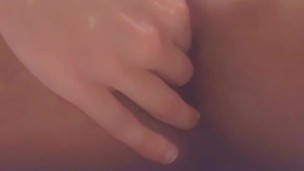 Femboy twink plays with his boipussy 🍑