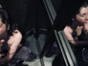 quick fuck in public toilet during nye - little arden 13/16